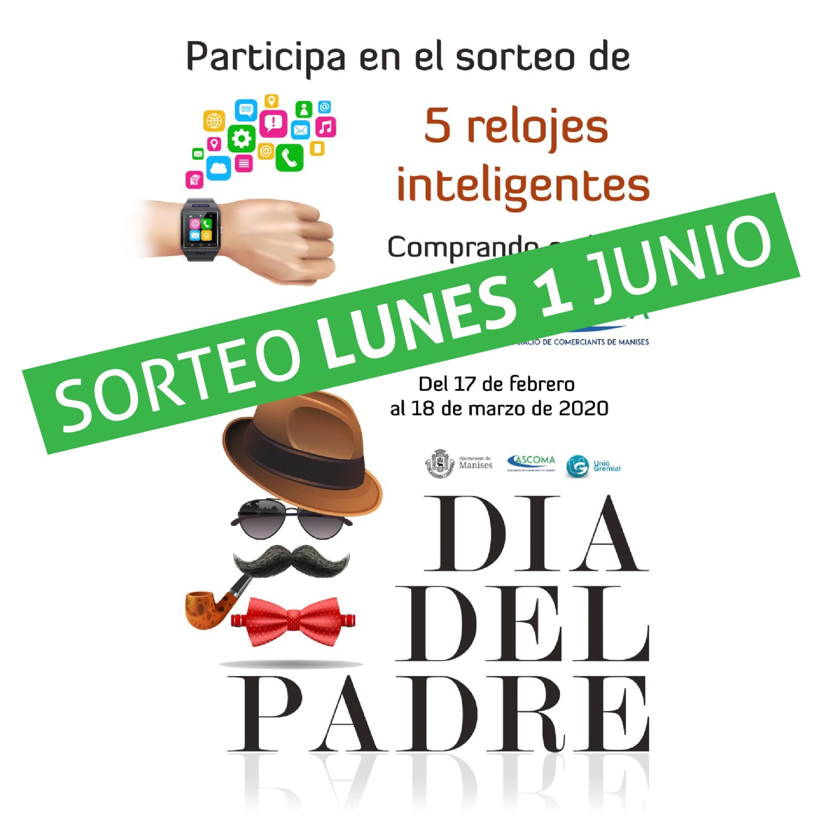 Ganadores Sorteo Día del padre 2020