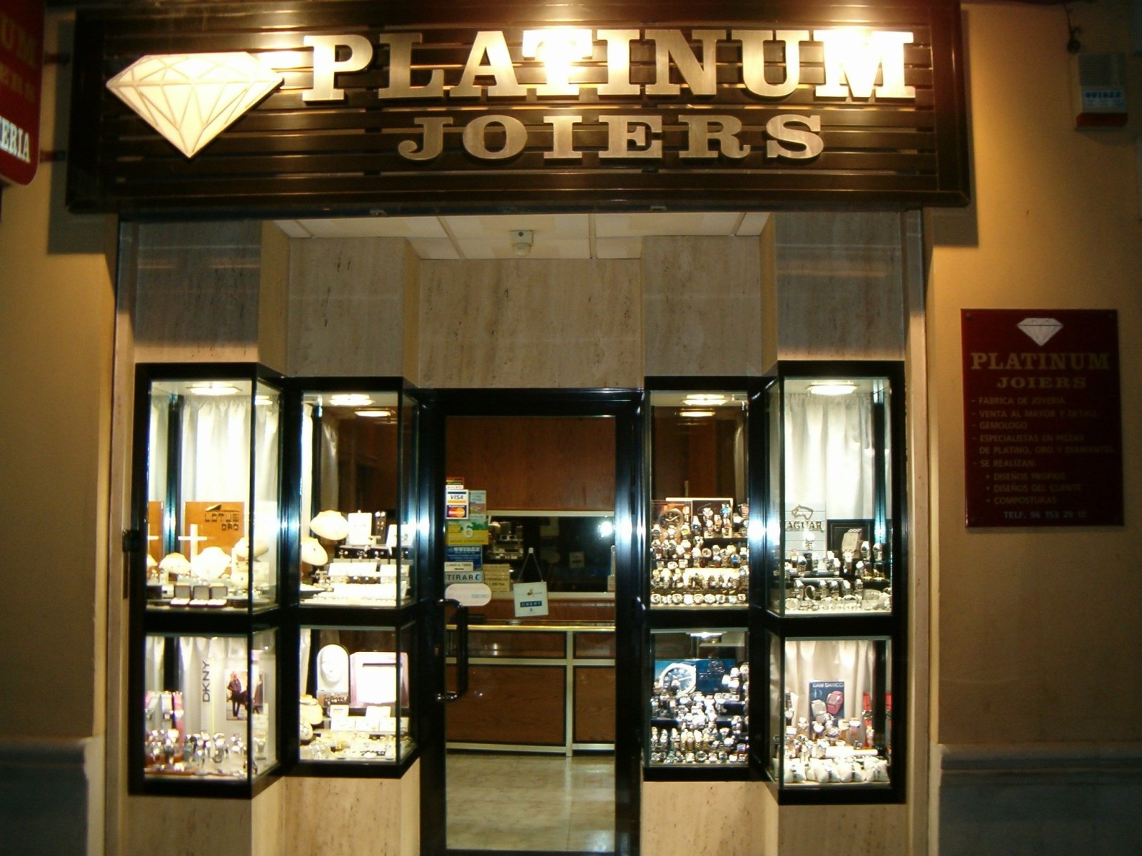 Platinum joiers